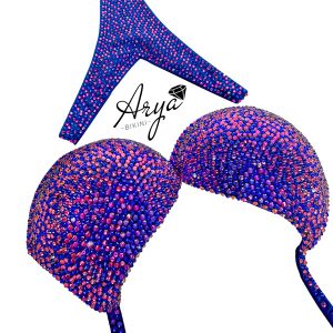 Bikini de competición - Blue Lollipop - Bikini/Wellness Fitness